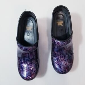 Dansko Purple Mermaid Clogs